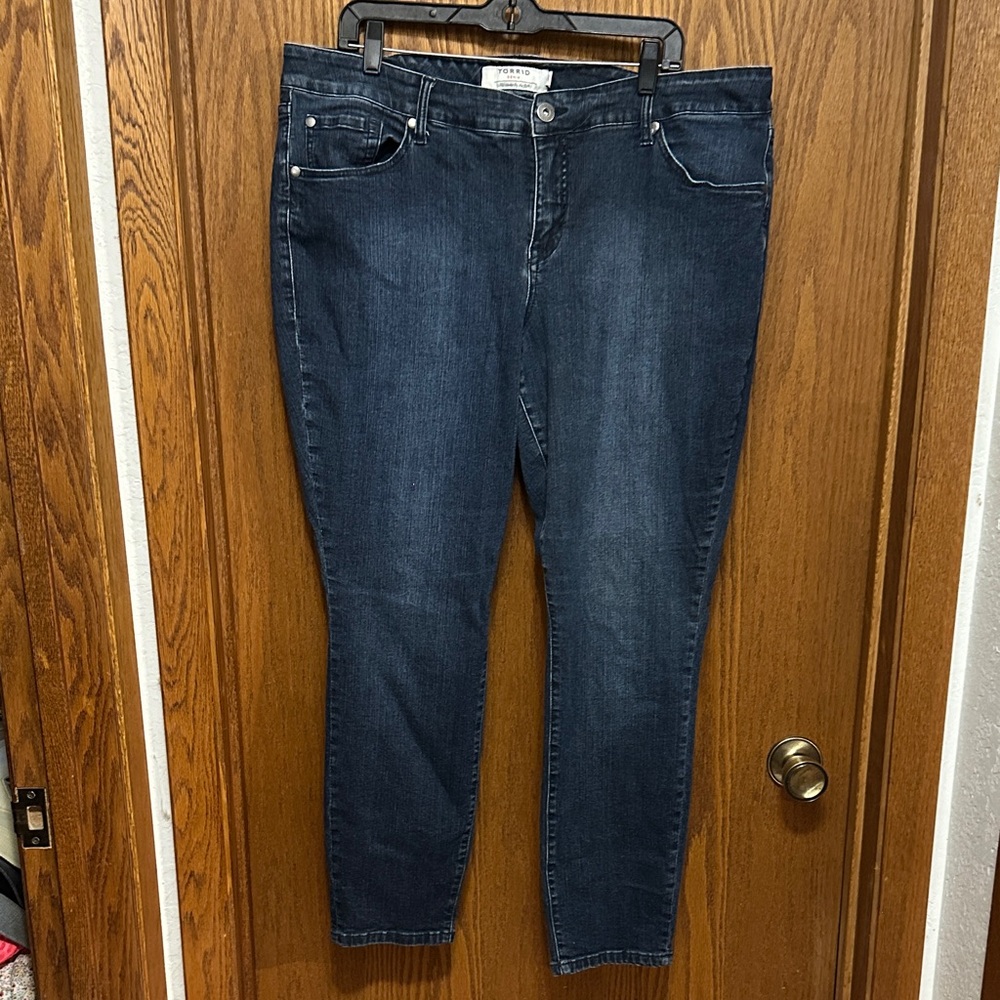 Torrid Skinny Dark Blue Women's Jeans
